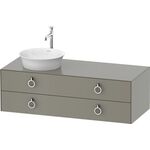 Duravit Waschtischunterbau WHITE TULIP 408x1300x550mm Steingr sdm WT links