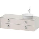 Duravit Waschtischunterbau WHITE TULIP 408x1300x550mm No we sdm WT rechts