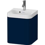 Duravit Waschtischset HAPPY D.2 PLUS 400x360mm e HL nachtblau seidenmatt