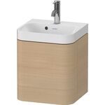 Duravit Waschtischset HAPPY D.2 PLUS 400x360mm ein Hahnloch mediterrane eiche