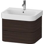 Duravit WTU HAPPY D.2 PLUS 625x490mm 2 Schubk NB geb o ES