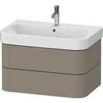 Duravit WTU HAPPY D.2 PLUS 775x490mm 2 Schubk Steingr sdm o ES