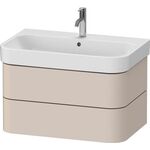 Duravit WTU HAPPY D.2 PLUS 775x490mm 2 Schubk gra s-matt o ES