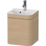 Duravit Waschtischset HAPPY D.2 PLUS Türansch li 400x360mm o HL medi eiche