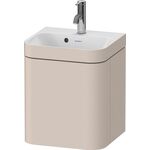 Duravit Waschtischset HAPPY D.2 PLUS Türansch re 400x360mm o HL Steingr sdm