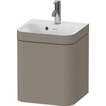 Duravit Waschtischset HAPPY D.2 PLUS Türansch li 400x360mm o HL Steingr sdm