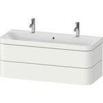 Duravit Waschtischset HAPPY D.2 PLUS 2 Schubk 1175x490mm ohne Hahnloch leinen