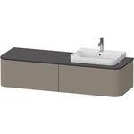 Duravit WTU HAPPY D.2 PLUS 1600x550mm 2 Au WT re Steingr sdm o ES