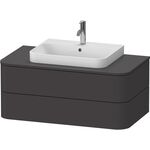 Duravit WTU HAPPY D.2 PLUS 1000x550mm 2 Schubk gra s-matt o ES