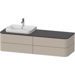 Duravit WTU HAPPY D.2 PLUS 1600x550mm 4 Schubk WT li ta sdm o ES