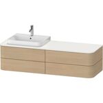 Duravit WTU HAPPY D.2 PLUS 1600x550mm 4 Schubk WT li medi Ei o ES