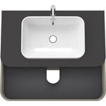 Duravit WTU HAPPY D.2 PLUS 1000x550mm 2 Schubk Steingr sdm o ES