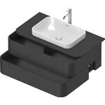 Duravit WTU HAPPY D.2 PLUS 1000x550mm 2 Schubk gra s-matt o ES