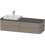 Duravit WTU HAPPY D.2 PLUS 1600x550mm 4 Sk WT li Steingr sdm o ES