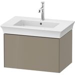 Duravit Waschtischunterbau WHITE TULIP 684x410mm 1 Ausz. Steingr hgl o ES