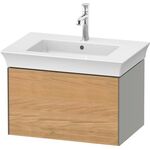 Duravit Waschtischunterbau WHITE TULIP 684x410mm 1 Az Ei na mass / Steing sdm o