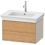 Duravit Waschtischunterbau WHITE TULIP 684x410mm 2 Sk Ei na mass / ta sdm o ES