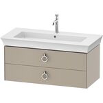 Duravit Waschtischunterbau WHITE TULIP 984x410mm 2 Schubk ta sdm o ES