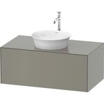 Duravit Waschtischunterbau WHITE TULIP 1000x408mm 1 Ausz. Steingr sdm o ES
