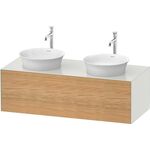 Duravit Waschtischunterbau WHITE TULIP 1300x550mm 1 Az Ei na mass / we sdm o ES