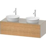 Duravit Waschtischunterbau WHITE TULIP 1300x550mm 1 Az Ei na mass / ta sdm o ES