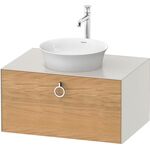 Duravit Waschtischunterbau WHITE TULIP 800x408mm 1 Az Ei na mass / No we sdm o