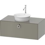 Duravit Waschtischunterbau WHITE TULIP 1000x408mm 1 Ausz. Steingr sdm o ES