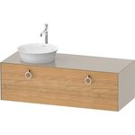 Duravit Waschtischunterbau WHITE TULIP 1300x550mm 1 Az Ei na mass / ta sdm o ES