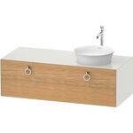 Duravit Waschtischunterbau WHITE TULIP 1300x550mm 1 Az Ei na mass / we sdm o ES