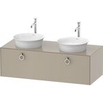 Duravit Waschtischunterbau WHITE TULIP 1300x550mm 1 Ausz. ta sdm o ES