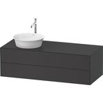 Duravit Waschtischunterbau WHITE TULIP 1300x550mm 2 Schubk grap sdm o ES