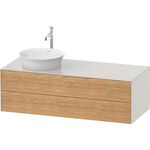Duravit Waschtischunterbau WHITE TULIP 1300x550mm 2 Sk Ei na mass / No we sdm o