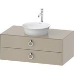 Duravit Waschtischunterbau WHITE TULIP 1000x550mm 2 Schubk ta sdm o ES