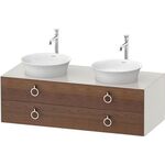 Duravit Waschtischunterbau WHITE TULIP 1300x550mm 2 Sk ami NB / No we sdm o ES