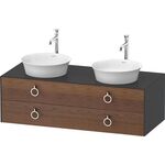 Duravit Waschtischunterbau WHITE TULIP 1300x550mm 2 Sk ami NB / grap sdm o ES