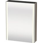 Duravit Spiegelschrank XSQUARE 600x800x156mm 27 W fla gr hgl TA li