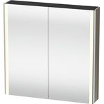 Duravit Spiegelschrank XSQUARE 800x800x156mm 27 W fla grey hochglanz