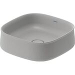 Duravit Aufsatzbecken Zencha 420x420mm o ÜL u Hahnlochblock gr sdm WG