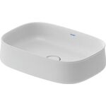 Duravit Aufsatzbecken Zencha 550x390mm o ÜL u Hahnlochblock we sdm WG