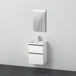 DU D-Neo Möbel-Set wandh. 500x400mm WT,WTU Ausz 1,SBK 1,SP,Weiß Matt