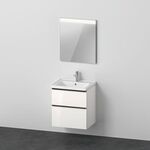 DU D-Neo Möbel-Set wandh. 600x480mm WT,WTU Ausz 1,SBK 1,SP,Weiß Hochgl.