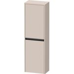 Duravit Halbhochschrank Ketho.2 400x1320x240mm TA links taupe matt