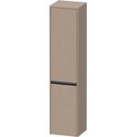 Duravit Hochschrank Ketho.2 400x1760x360mm Türanschlag links leinen