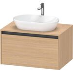 Duravit Waschtischunterbau Ketho.2 800x459x550mm eiche natur