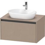 Duravit Waschtischunterbau Ketho.2 800x459x550mm leinen