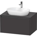 Duravit Waschtischunterbau Ketho.2 800x459x550mm graphit supermatt