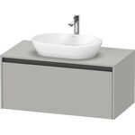 Duravit Waschtischunterbau Ketho.2 1000x459x550mm betongrau matt