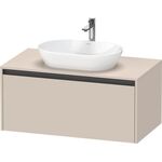 Duravit Waschtischunterbau Ketho.2 1000x459x550mm taupe supermatt