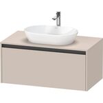 Duravit Waschtischunterbau Ketho.2 1000x459x550mm taupe matt