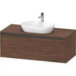 Duravit Waschtischunterbau Ketho.2 1200x459x550mm nussbaum dunkel